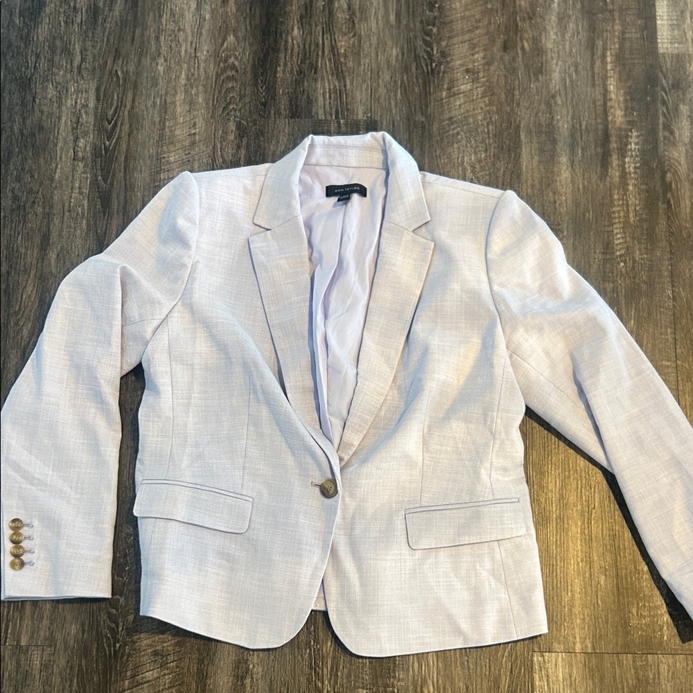 Ann Taylor Elegant Light purple Blazer